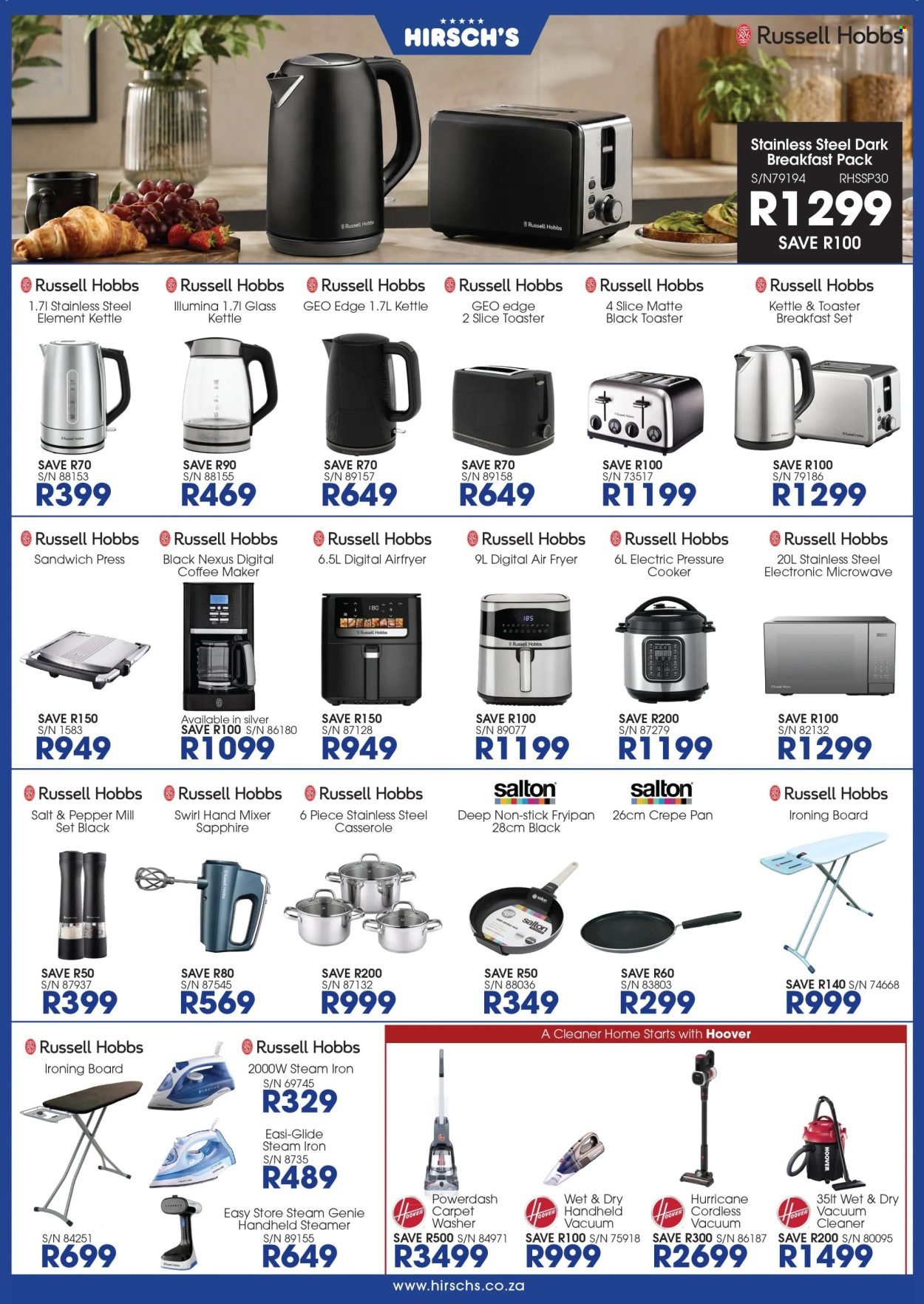 HIRSCH'S specials - August 2026