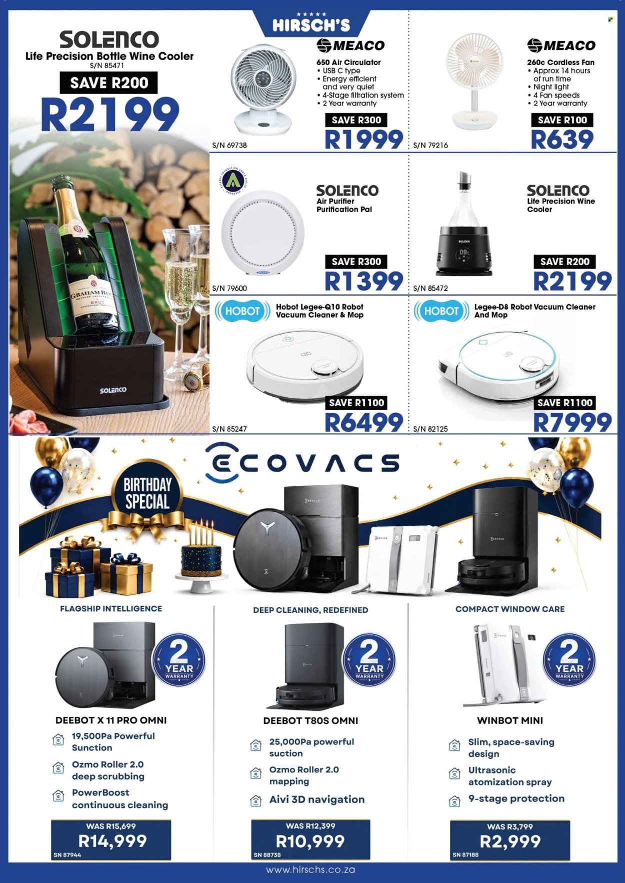HIRSCH'S specials - August 2026