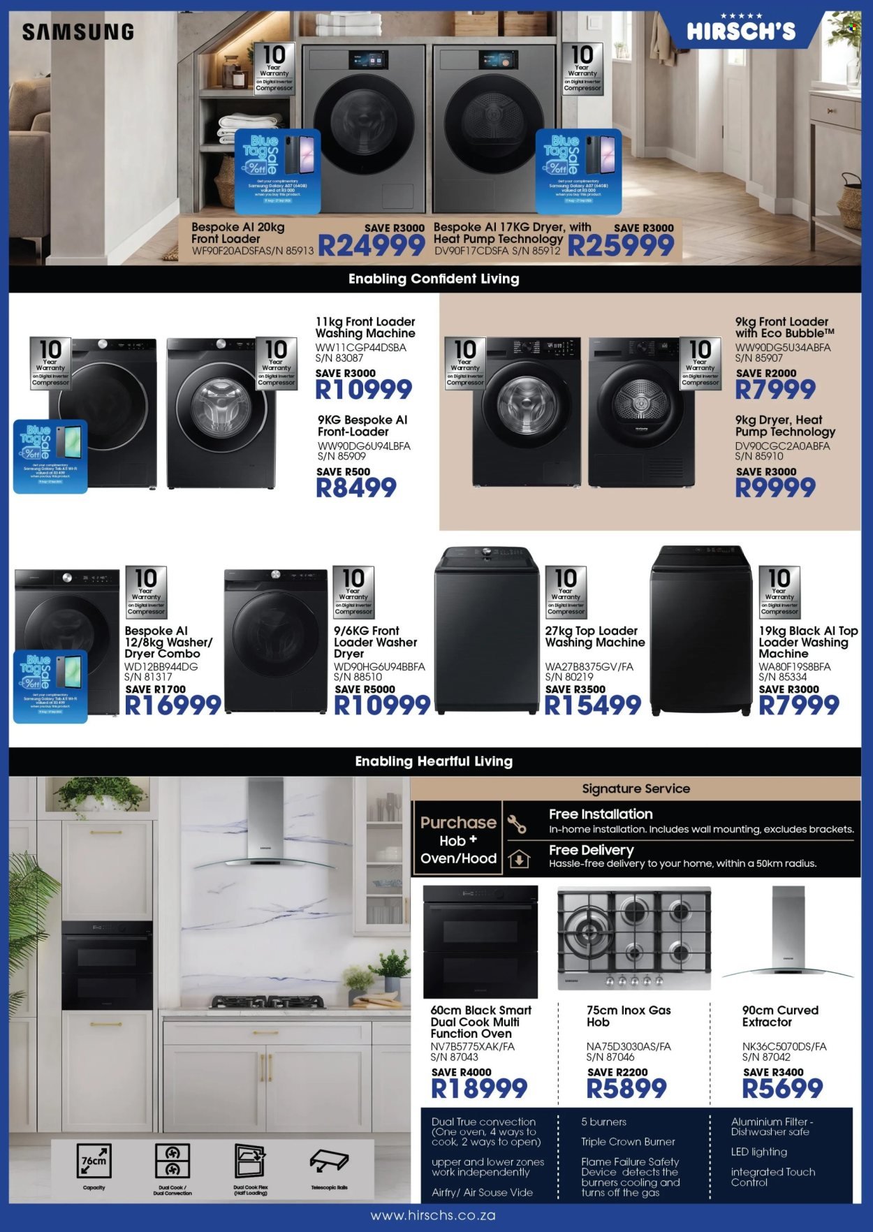 HIRSCH'S specials - August 2026
