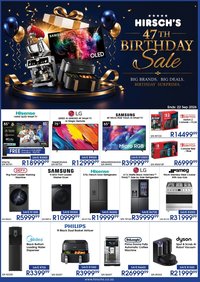 HIRSCH'S specials - August 2026