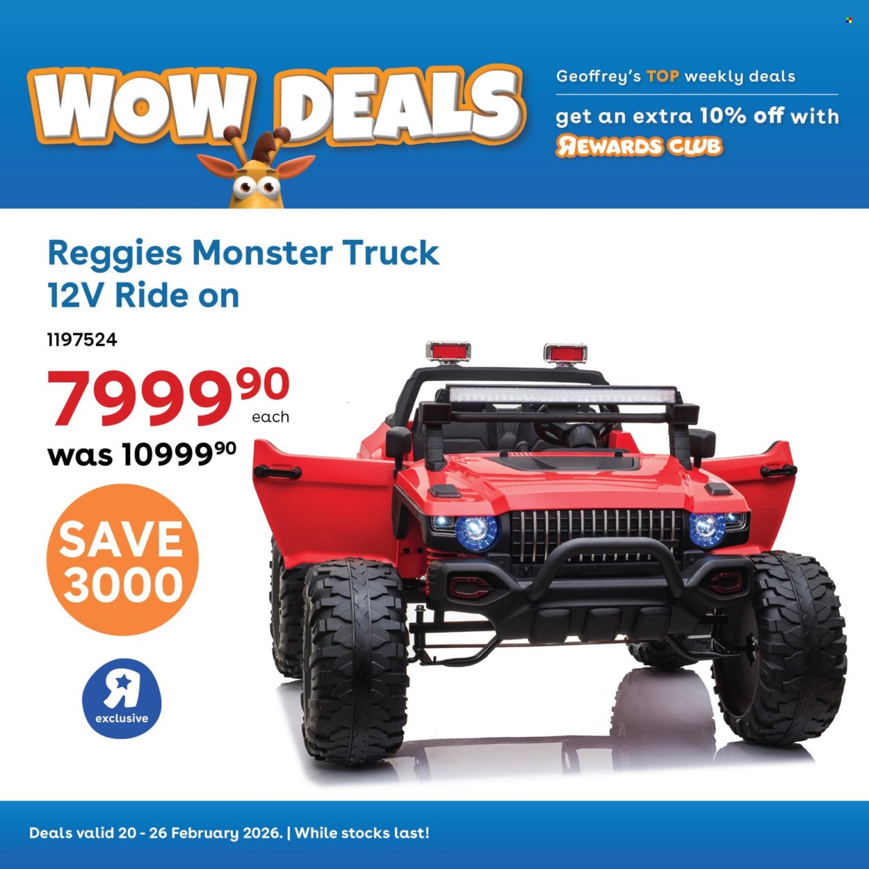 TOYS R US specials - From Friday 20 Feb 2026 (2026-02-20 - 2026-02-26) | 1
