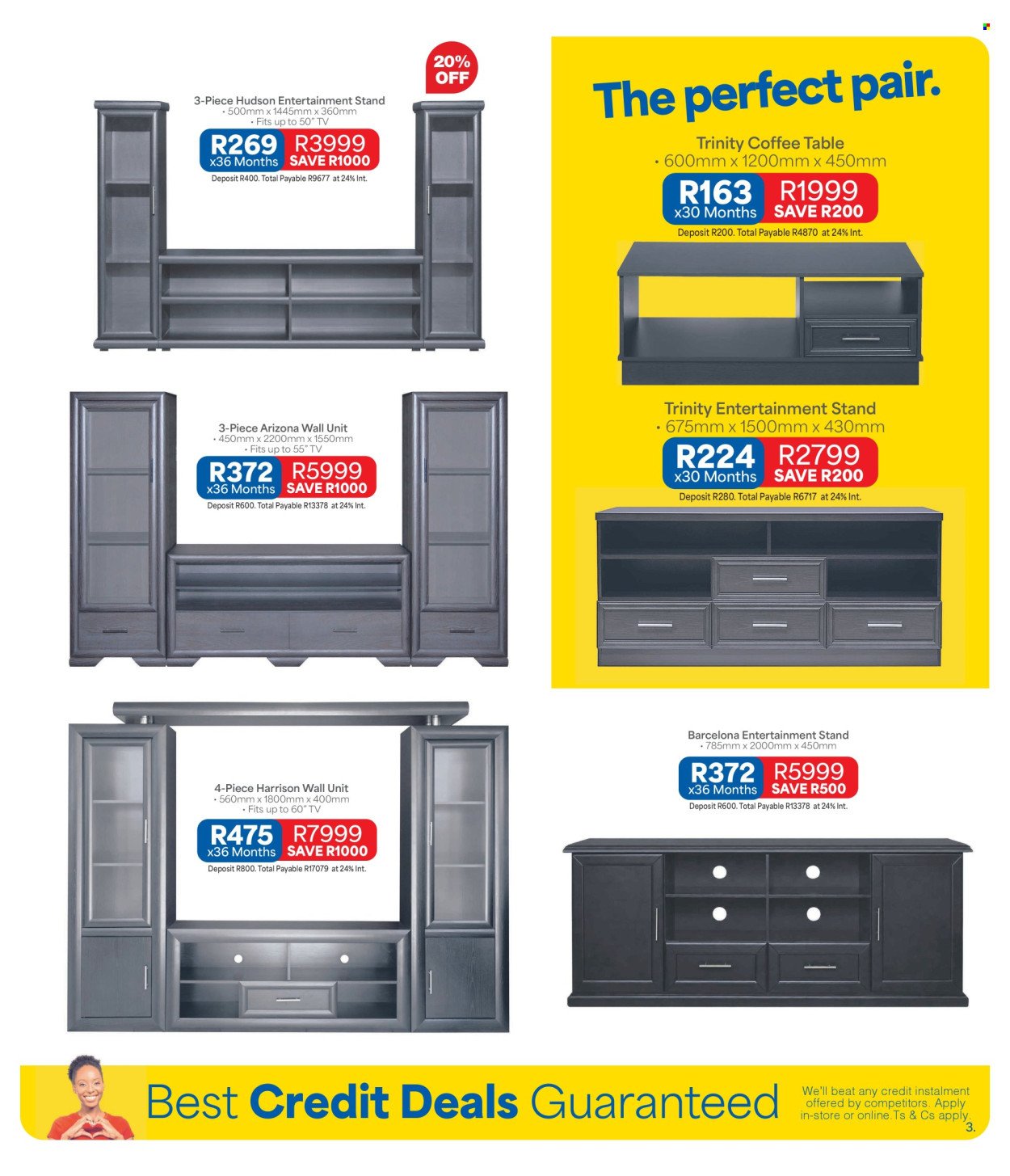 OK FURNITURE specials - From Monday 21 Sept 2026