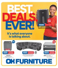 OK FURNITURE specials - From Monday 21 Sept 2026