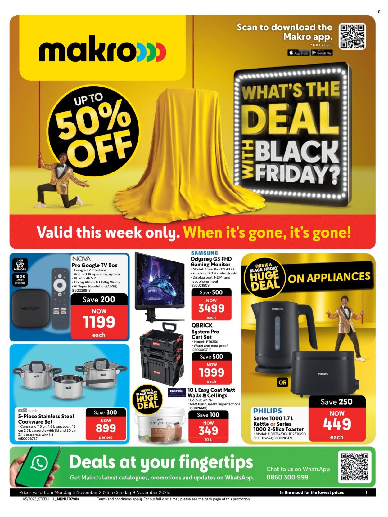 MAKRO specials - Valid this week only. When it's gone, it's gone! (2025-11-03 - 2025-11-09) | 1