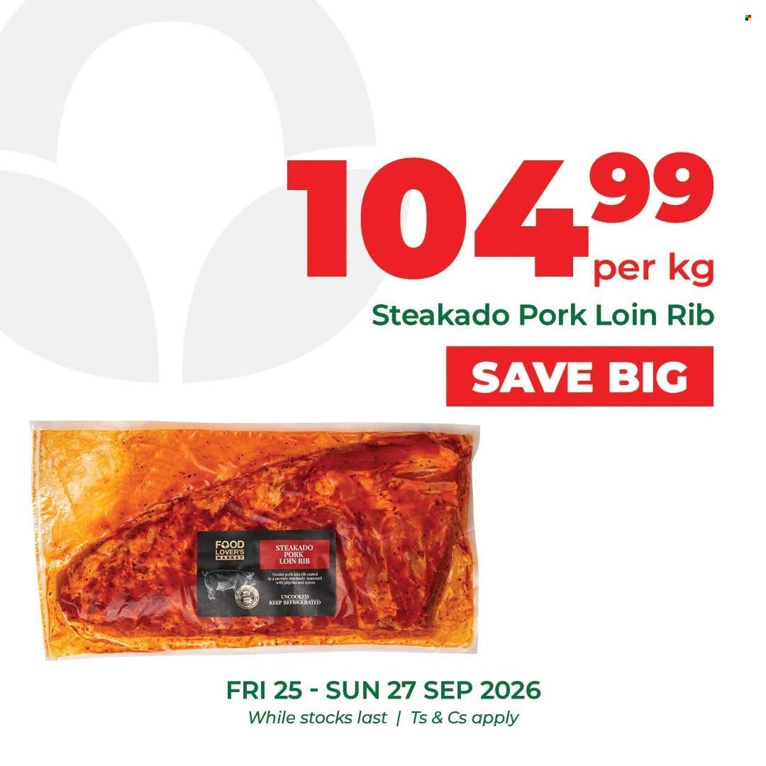 FOOD LOVER'S MARKET specials - From Friday 25 Sept 2026