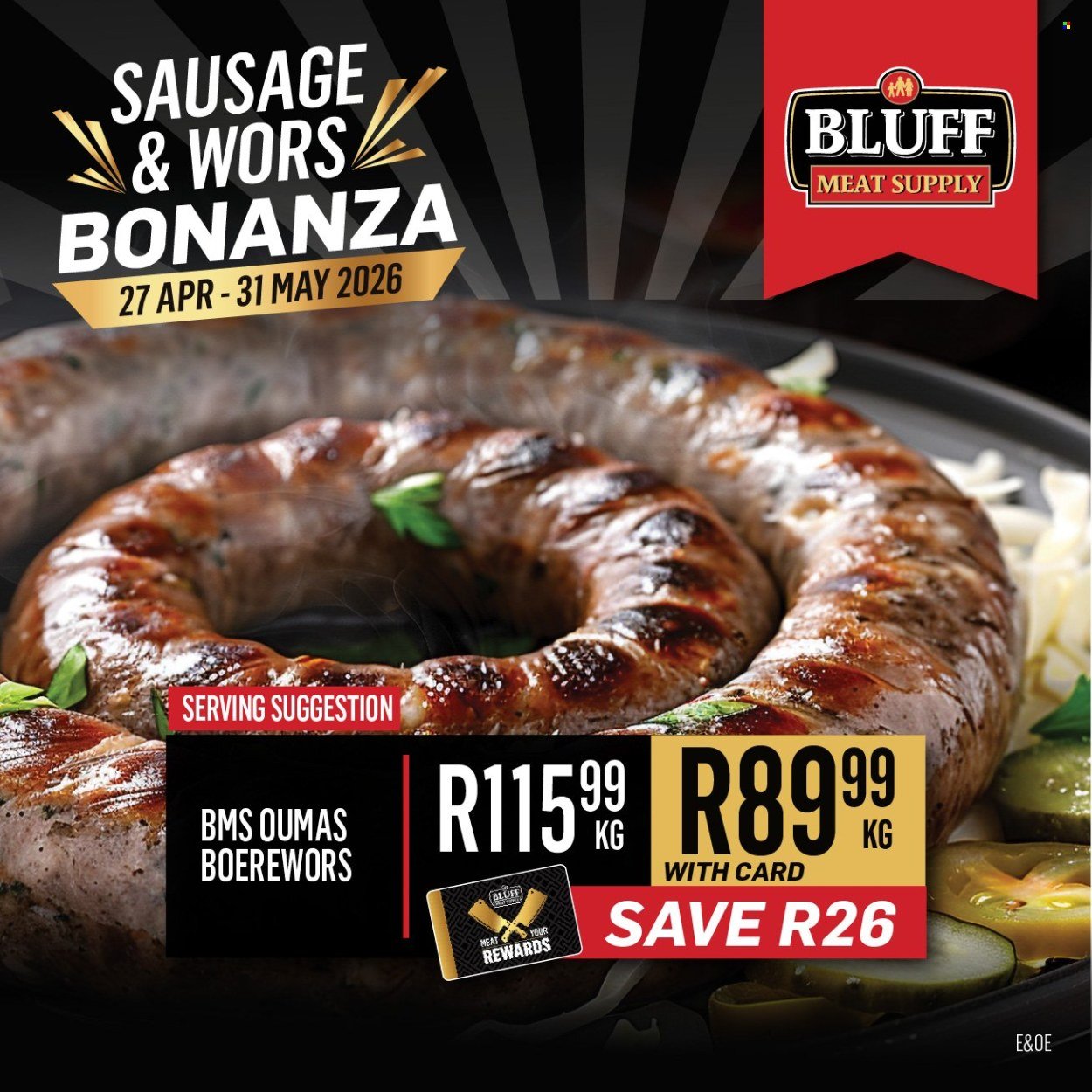 BLUFF MEAT SUPPLY specials - From Monday 27 Apr 2026 (2026-04-27 - 2026-05-31) | 2