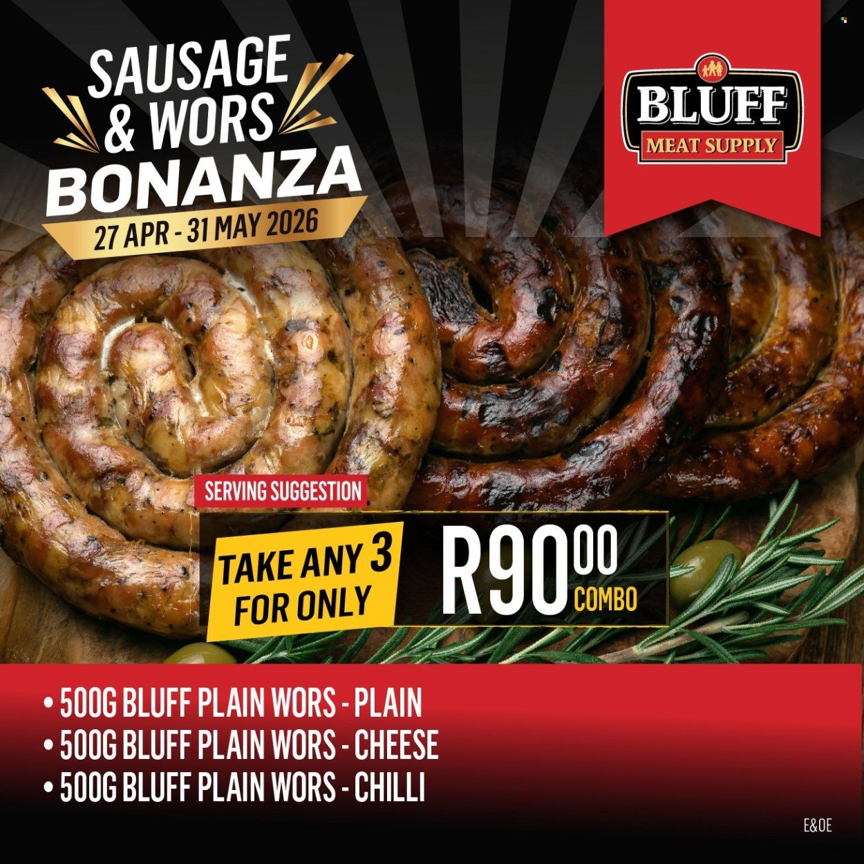BLUFF MEAT SUPPLY specials - From Monday 27 Apr 2026 (2026-04-27 - 2026-05-31) | 12
