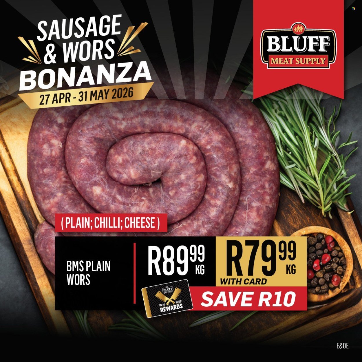 BLUFF MEAT SUPPLY specials - From Monday 27 Apr 2026 (2026-04-27 - 2026-05-31) | 4