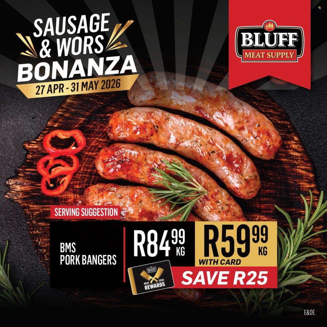 BLUFF MEAT SUPPLY specials - From Monday 27 Apr 2026 (2026-04-27 - 2026-05-31) | 10