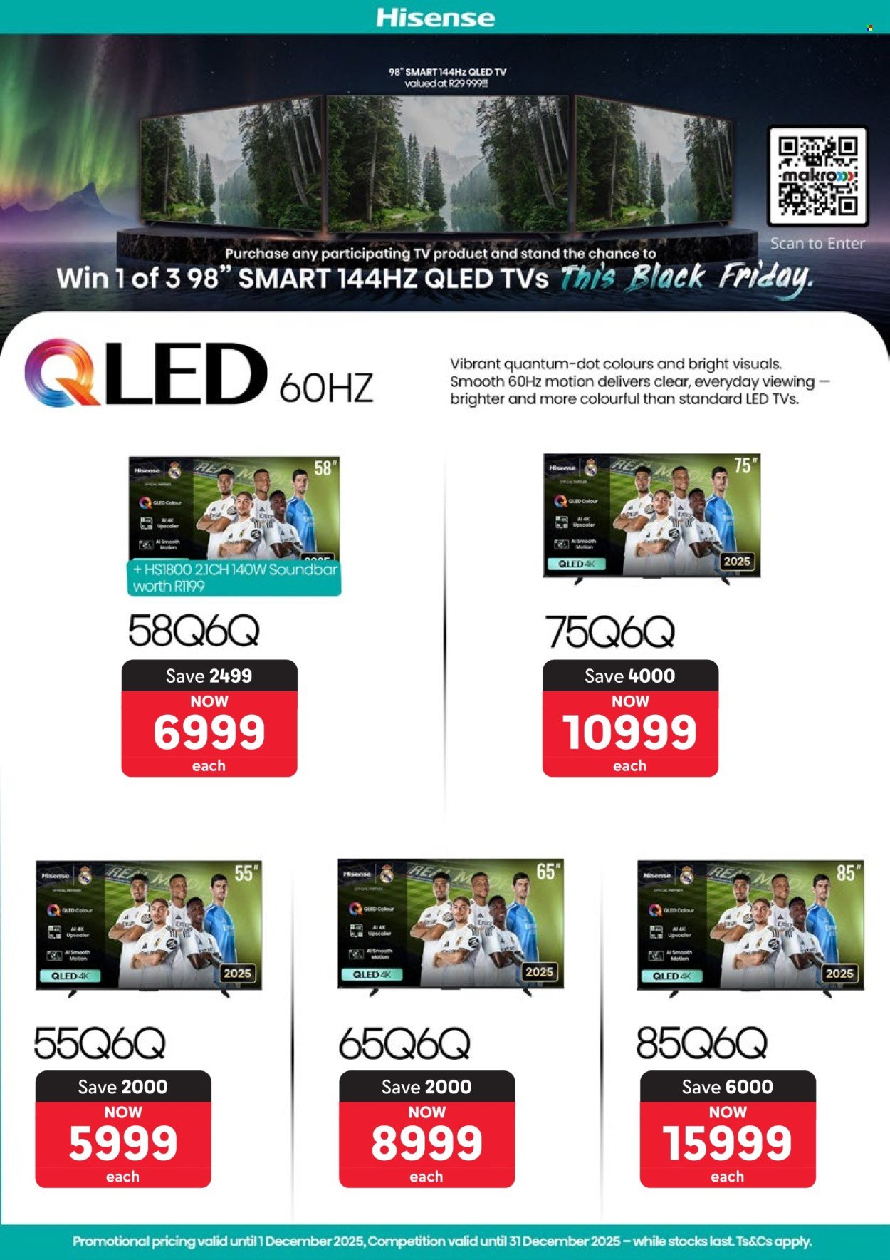 MAKRO specials - Win 1 of 3 Amazing Prizes This Black Friday (2025-11-06 - 2025-12-31) | 3