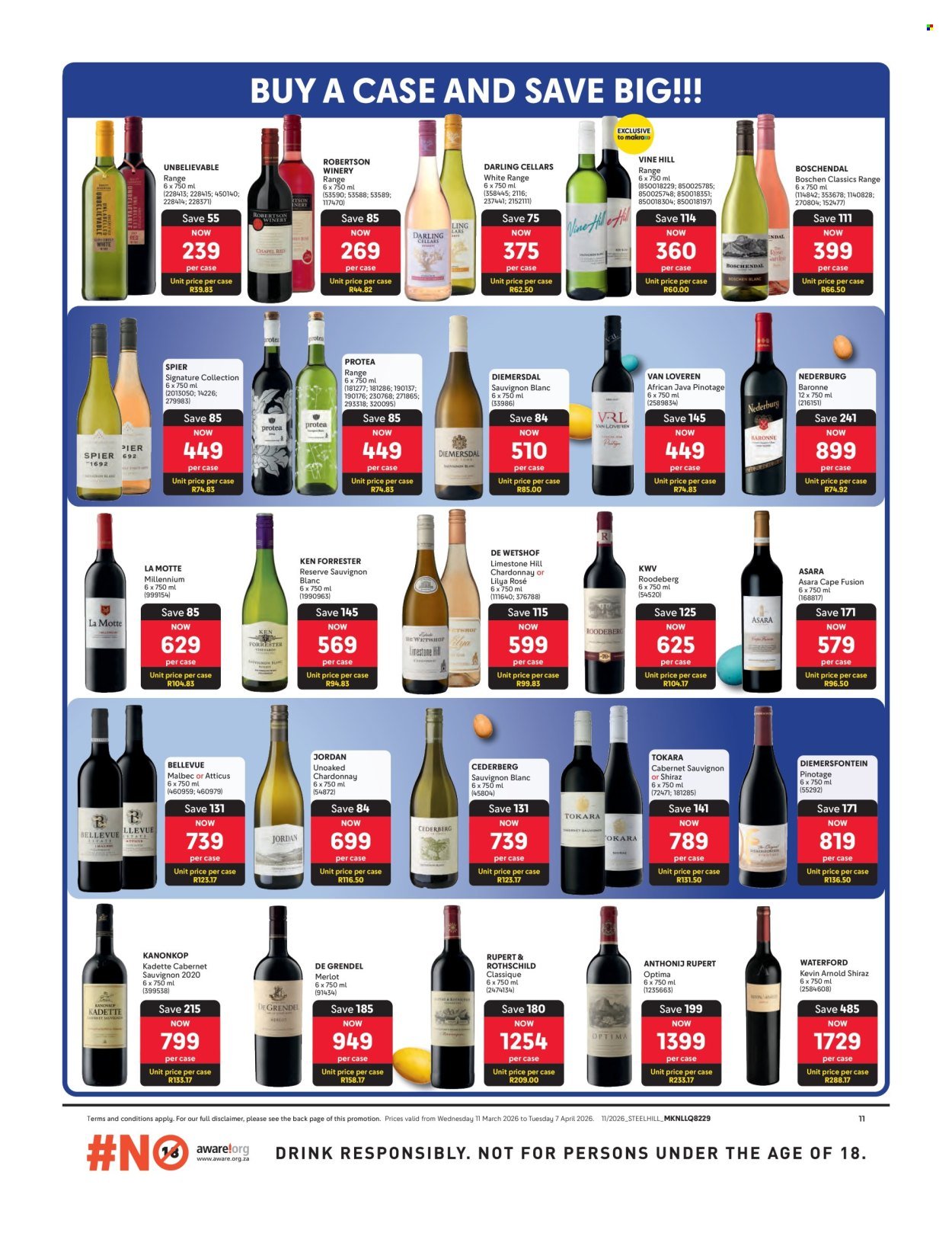 MAKRO specials - Easter liquor (2026-03-11 - 2026-04-07) | 11