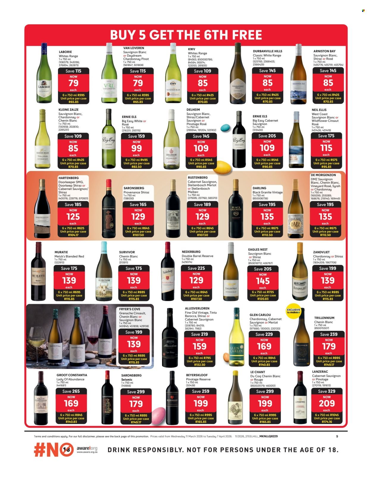MAKRO specials - Easter liquor (2026-03-11 - 2026-04-07) | 9
