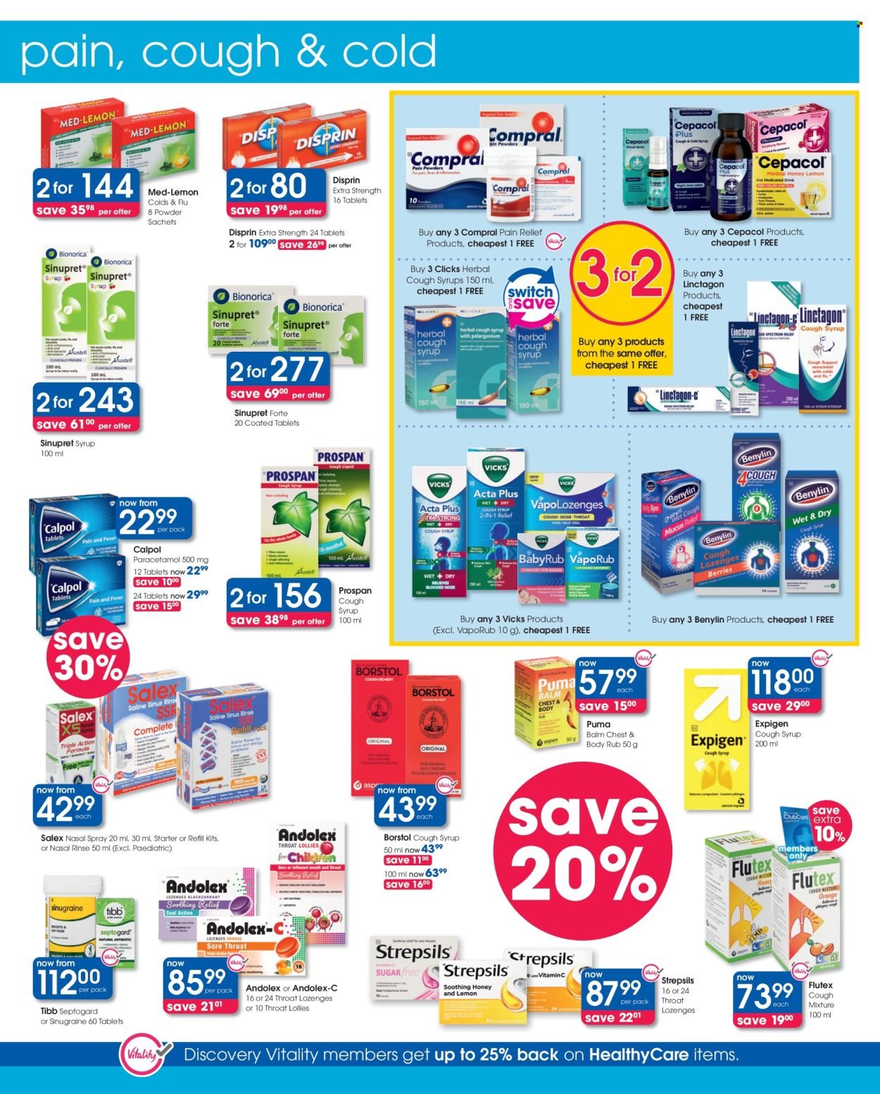 CLICKS specials - From Thursday 21 May 2026