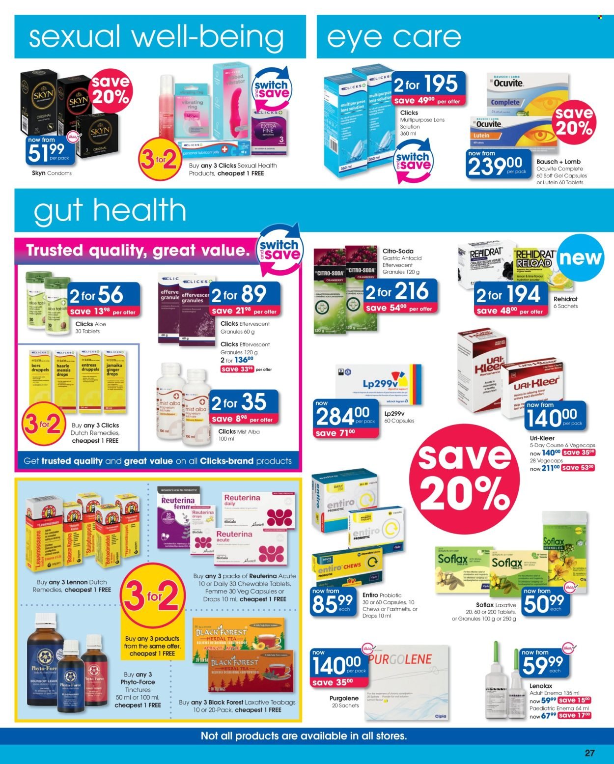 CLICKS specials - From Thursday 21 May 2026