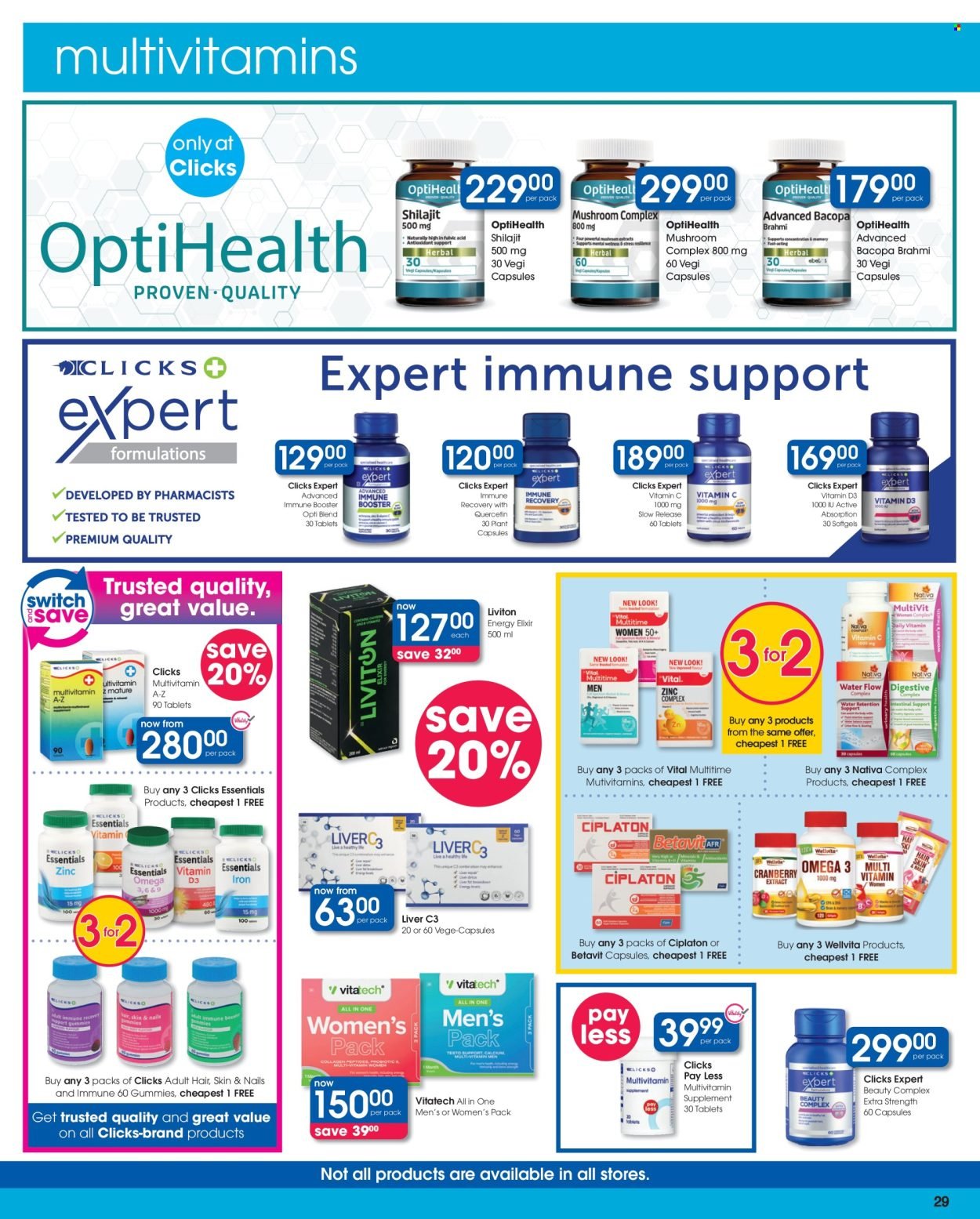 CLICKS specials - From Thursday 21 May 2026