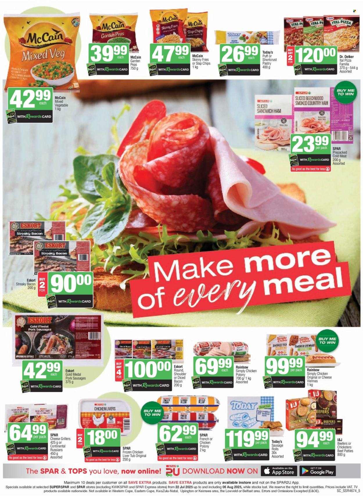 SPAR specials - Specials (2025-07-22 - 2025-08-06) | 5