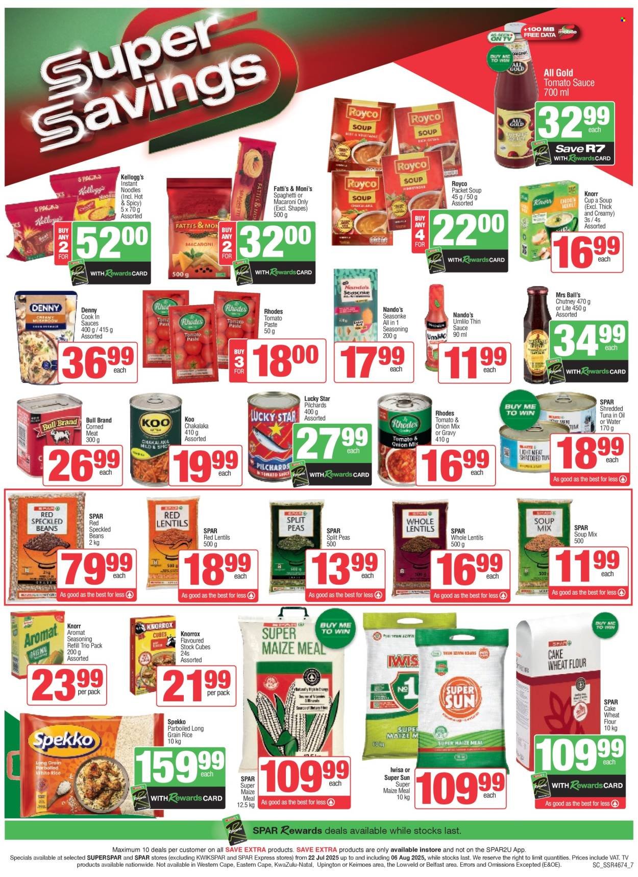 SPAR specials - Specials (2025-07-22 - 2025-08-06) | 7