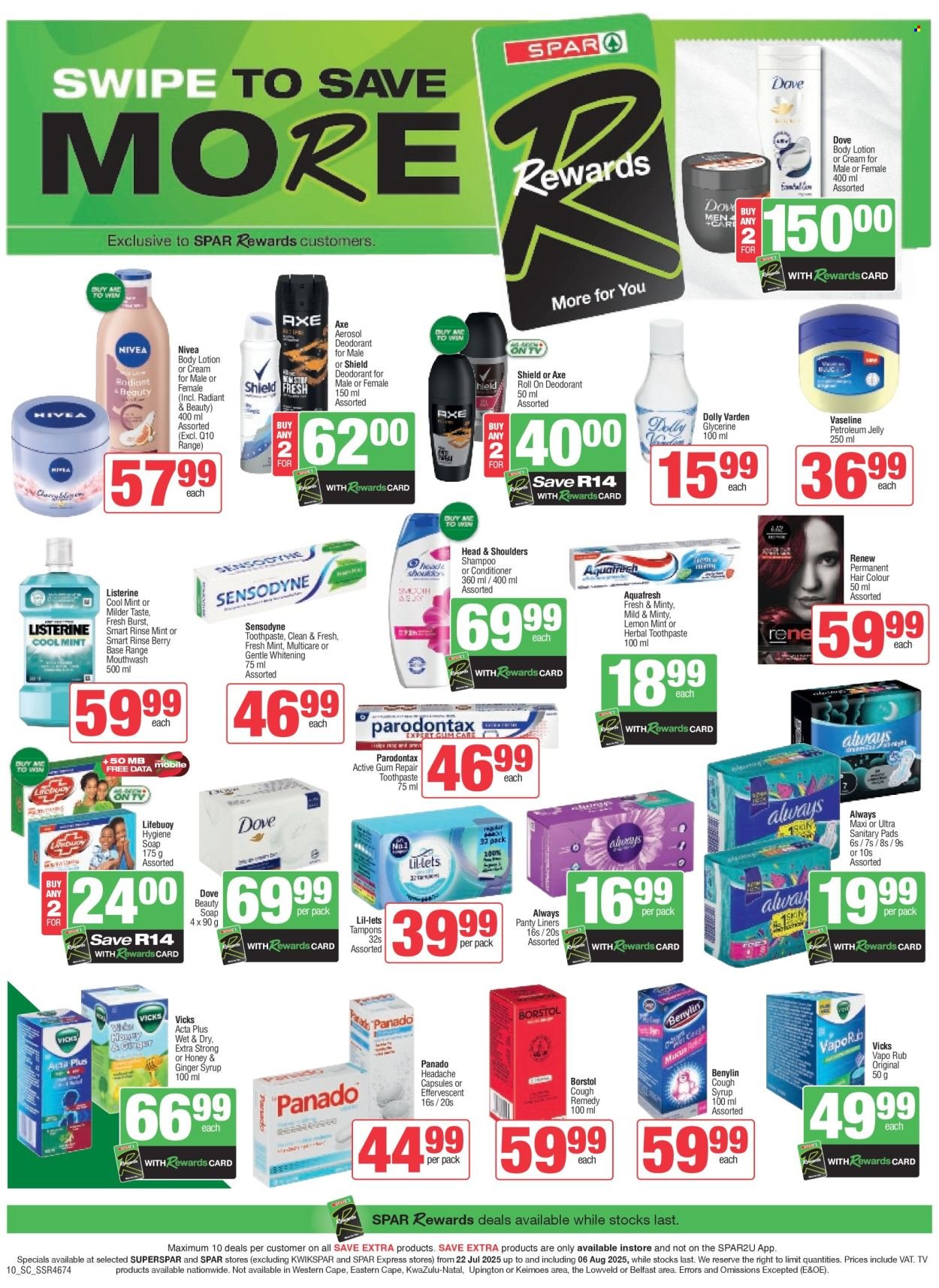 SPAR specials - Specials (2025-07-22 - 2025-08-06) | 10
