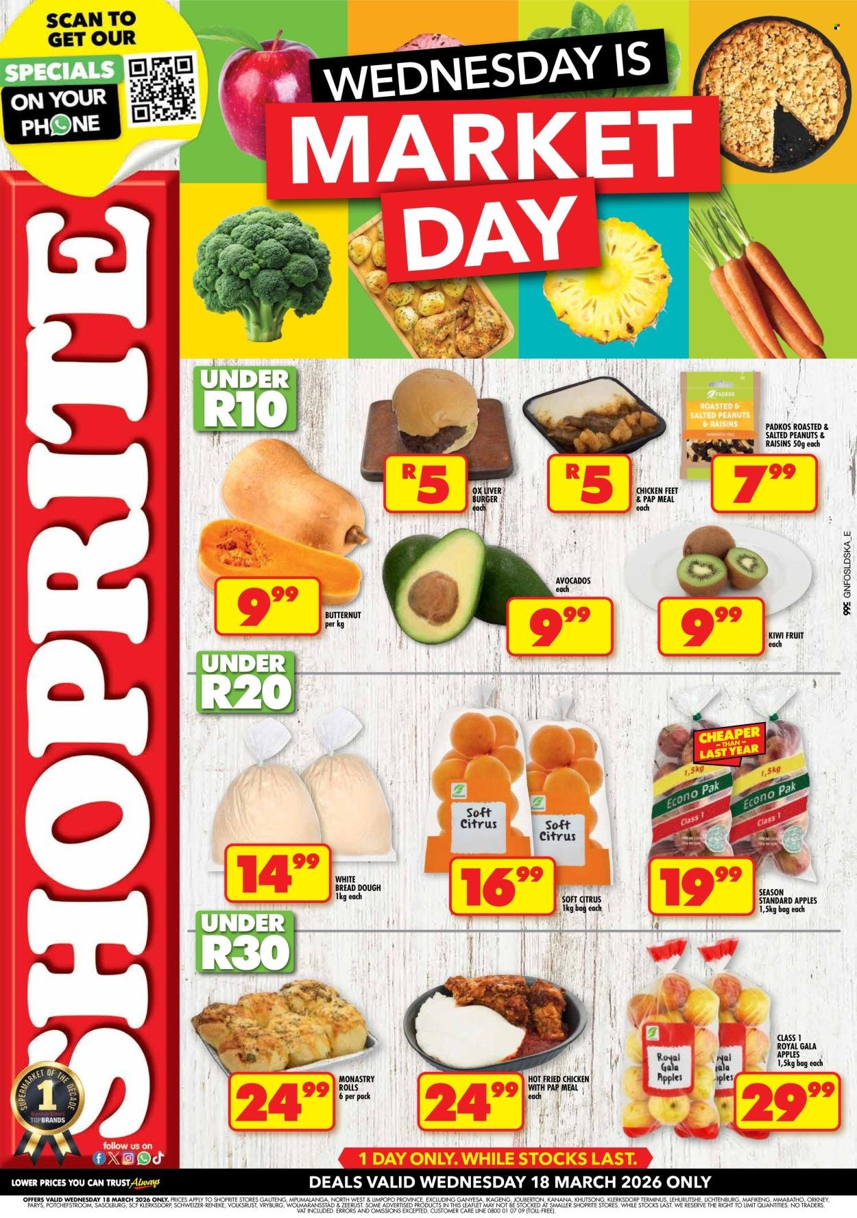 SHOPRITE specials - Market Day Deals (2026-03-18 - 2026-03-18) | 1