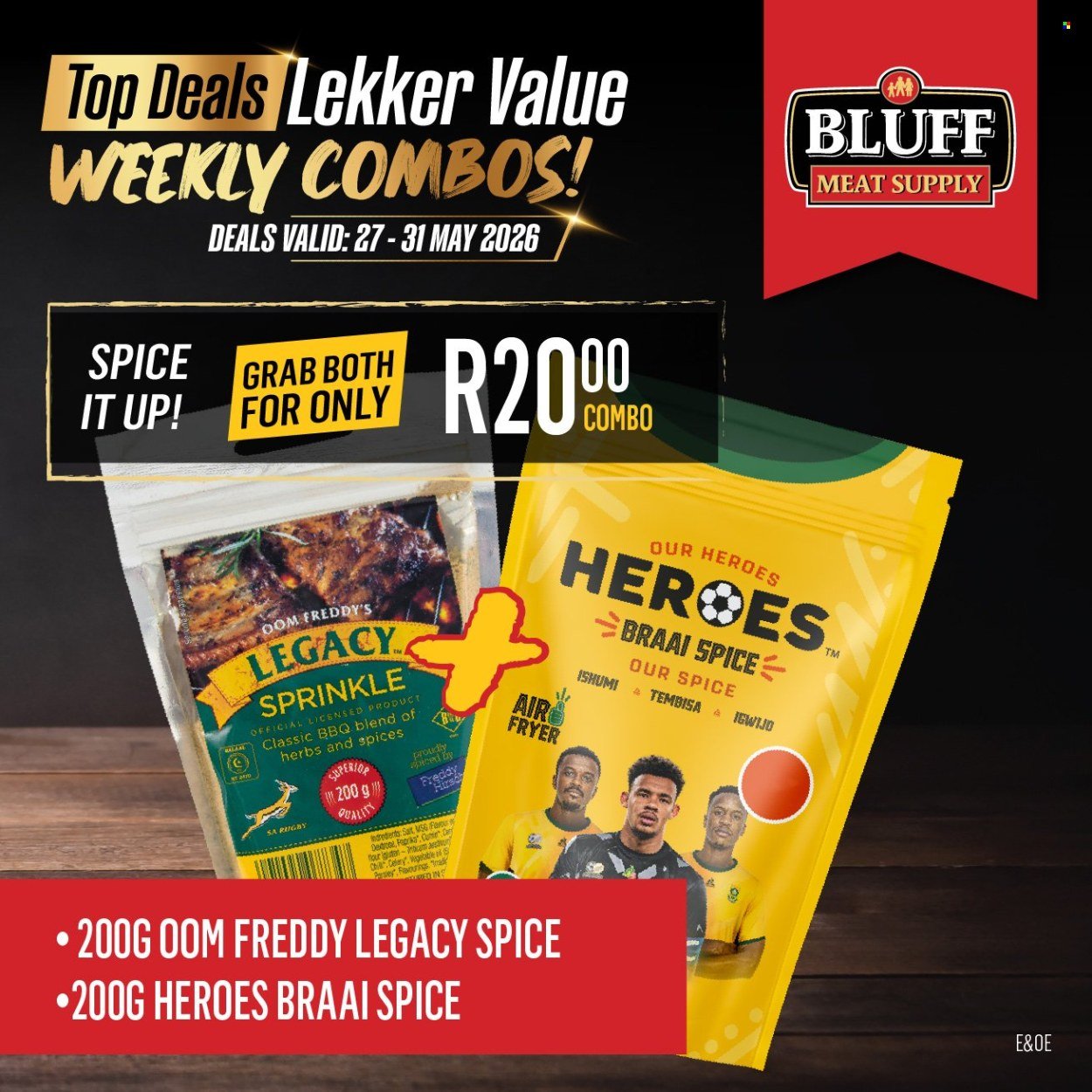 BLUFF MEAT SUPPLY specials - From Wednesday 27 May 2026 (2026-05-27 - 2026-05-31) | 5