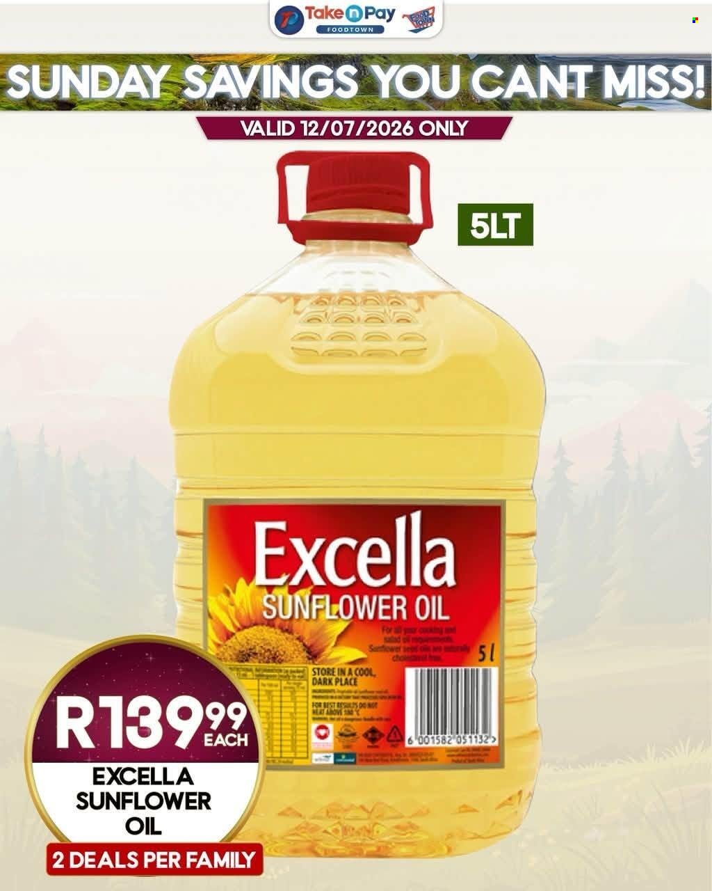 TAKE N PAY specials - From Sunday 12 Jul 2026