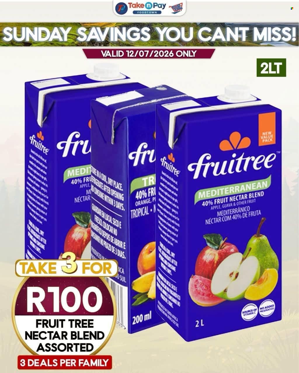 TAKE N PAY specials - From Sunday 12 Jul 2026
