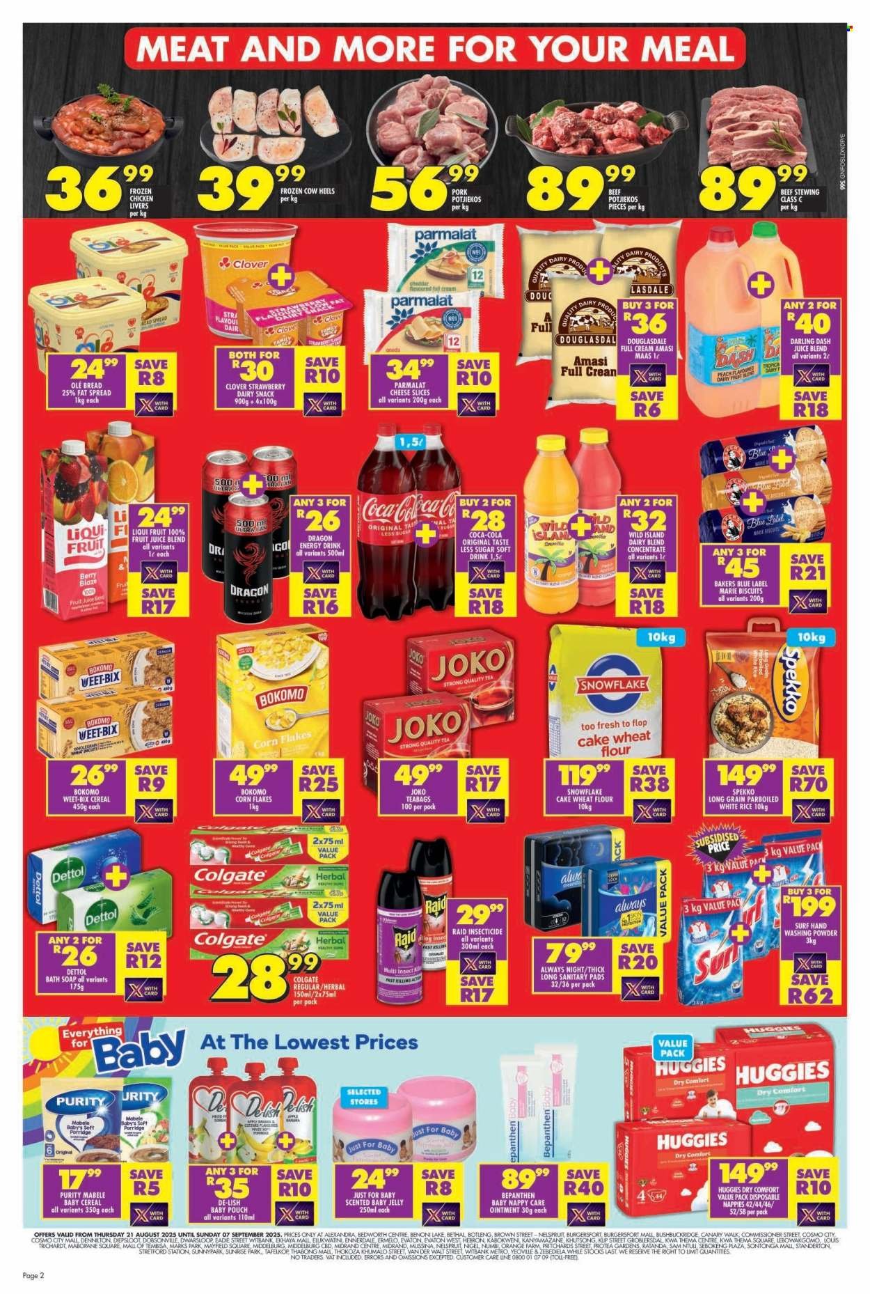 SHOPRITE specials - Major Deals Exclusive Gauteng (2025-08-21 - 2025-09-07) | 2