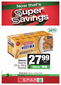 SPAR specials - National Leaflet (2026-03-09 - 2026-03-22)