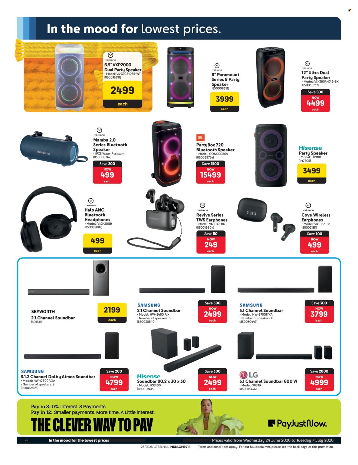 MAKRO specials - Layer up your Winter electronics mood