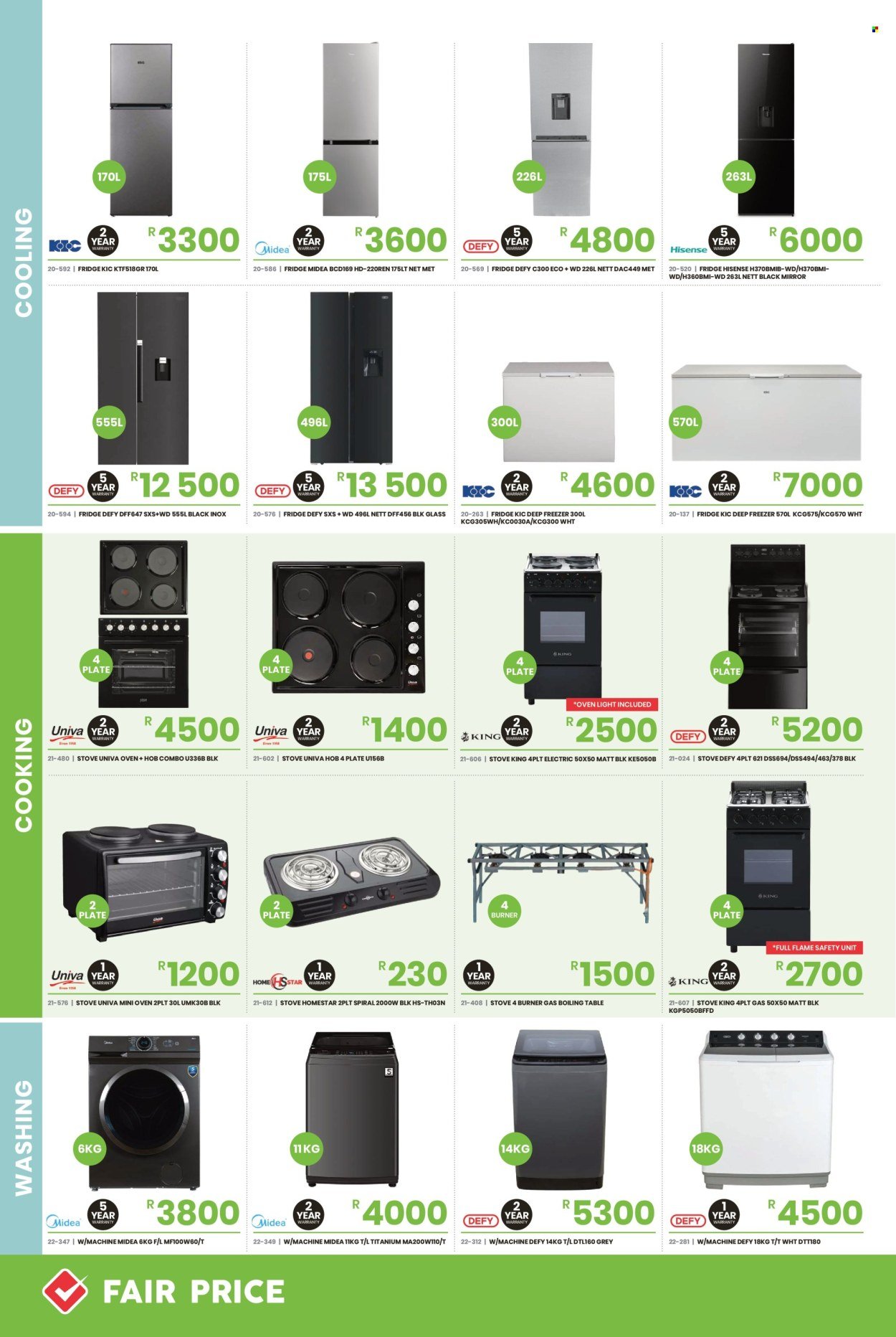 FAIR PRICE specials - From Friday 4 Sept 2026