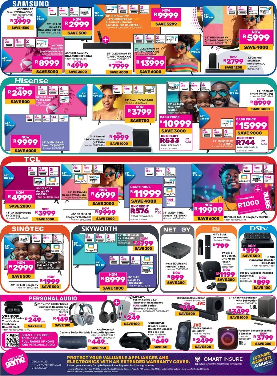 GAME specials - Almost Anything Goes This Black Friday (2025-11-11 - 2025-11-24) | 2