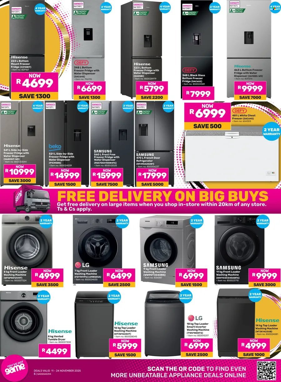 GAME specials - Almost Anything Goes This Black Friday (2025-11-11 - 2025-11-24) | 5