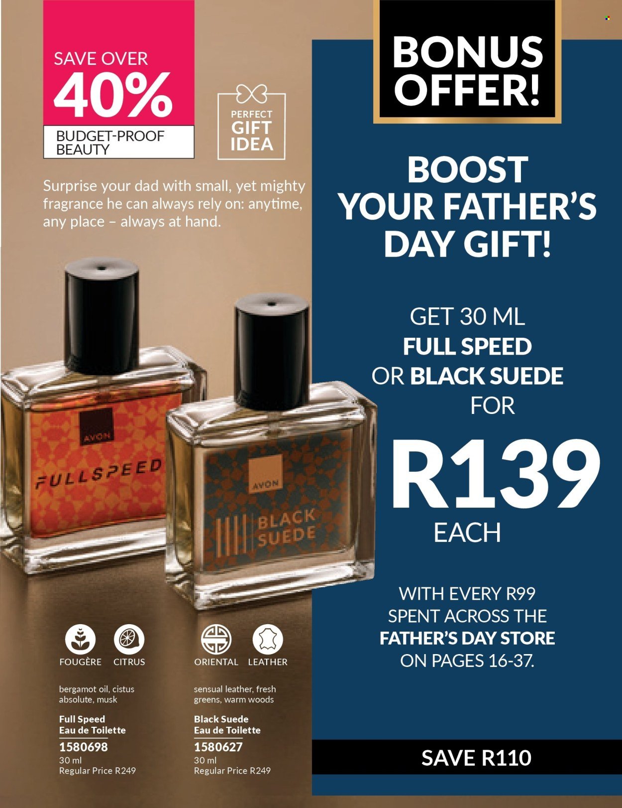 AVON specials - C6 CORE BROCHURE