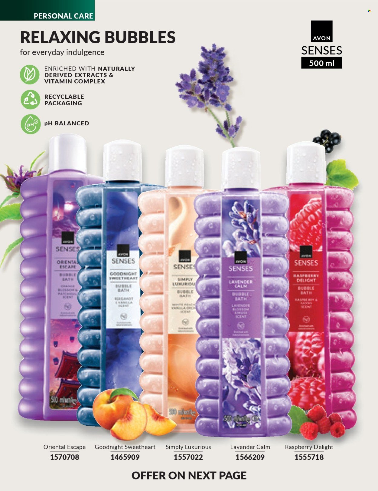 AVON specials - C6 CORE BROCHURE