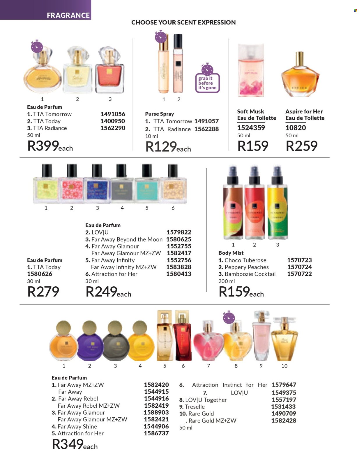 AVON specials - C6 CORE BROCHURE