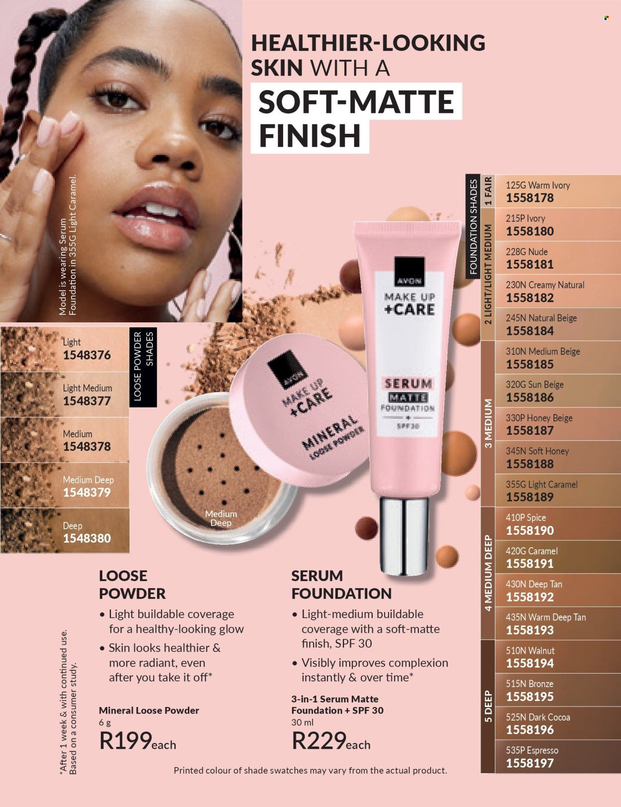 AVON specials - C6 CORE BROCHURE
