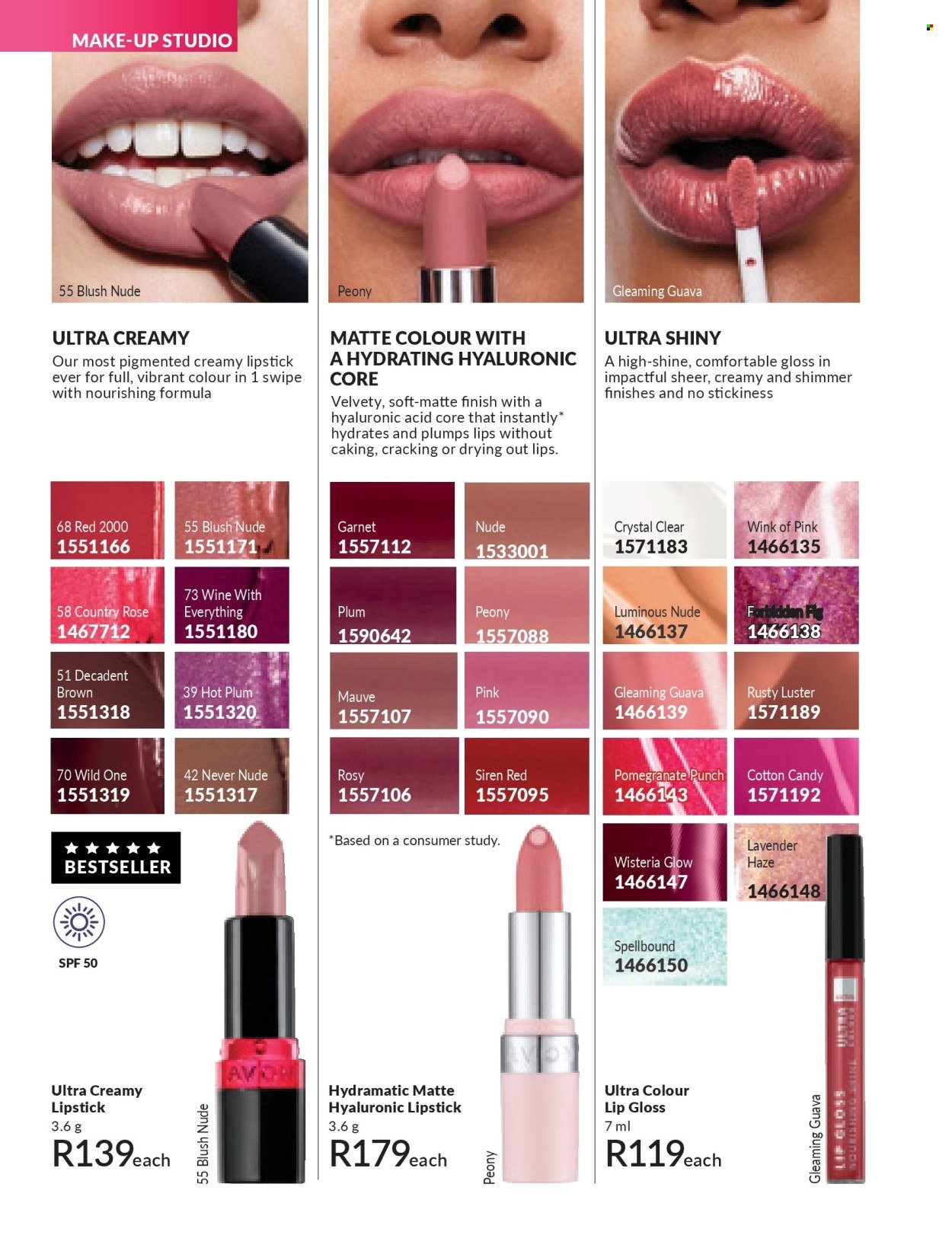 AVON specials - C6 CORE BROCHURE
