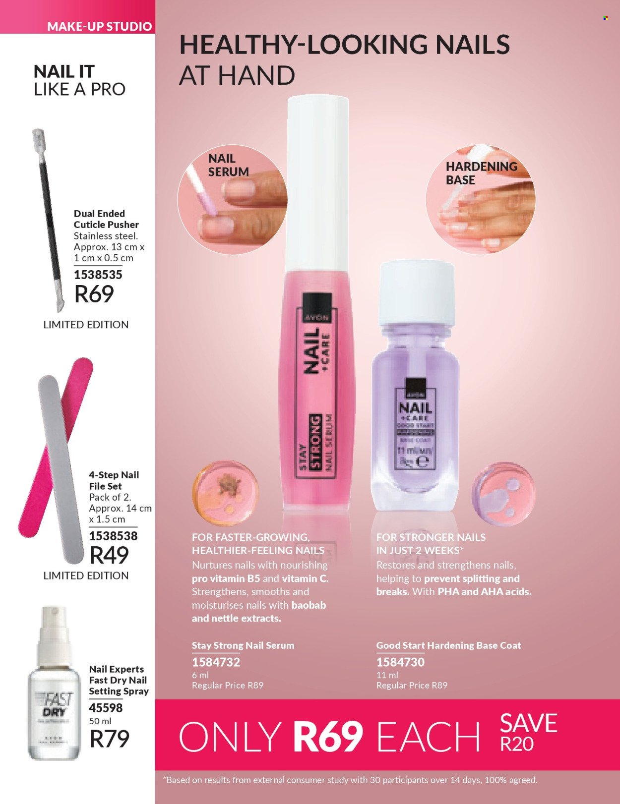AVON specials - C6 CORE BROCHURE