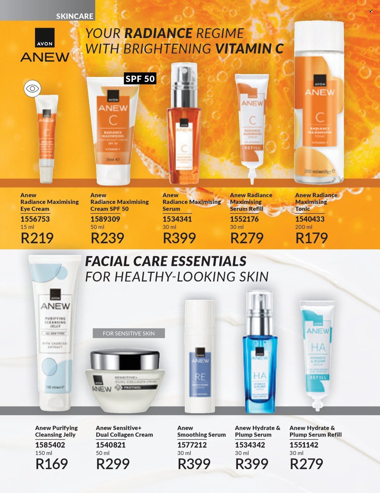 AVON specials - C6 CORE BROCHURE