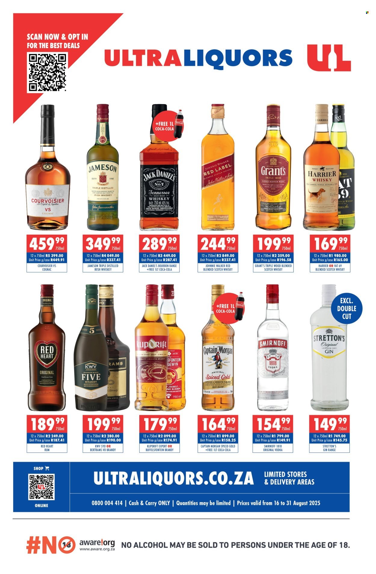ULTRA LIQUORS specials - From Saturday 16 Aug 2025 (2025-08-16 - 2025-08-31) | 1