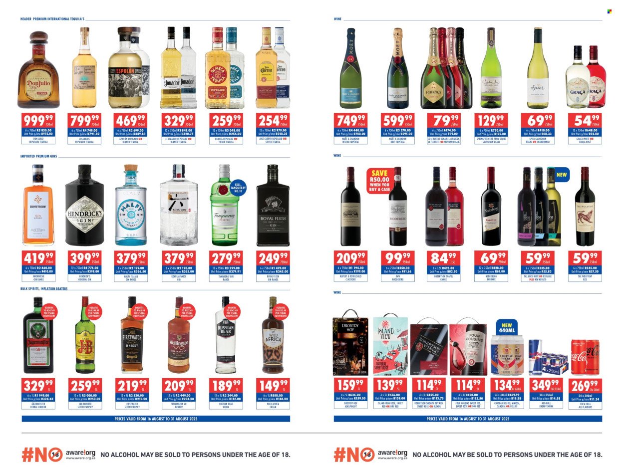 ULTRA LIQUORS specials - From Saturday 16 Aug 2025 (2025-08-16 - 2025-08-31) | 2