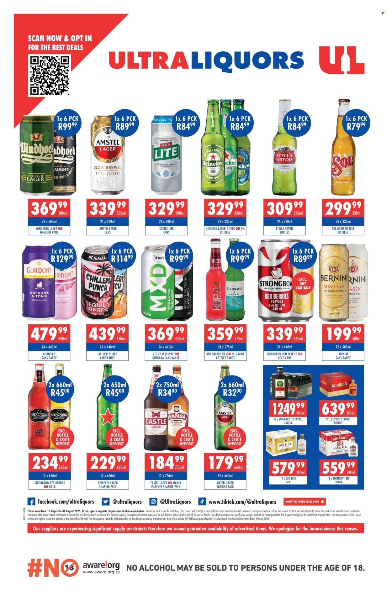 ULTRA LIQUORS specials - From Saturday 16 Aug 2025 (2025-08-16 - 2025-08-31) | 3
