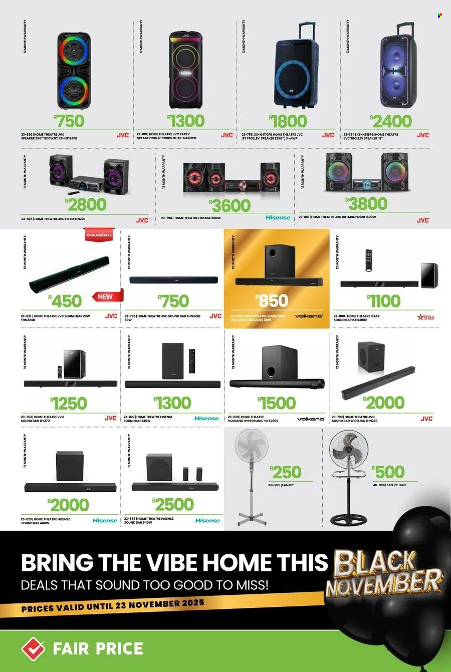 FAIR PRICE specials - From Saturday 1 Nov 2025 (2025-11-01 - 2025-11-23) | 6