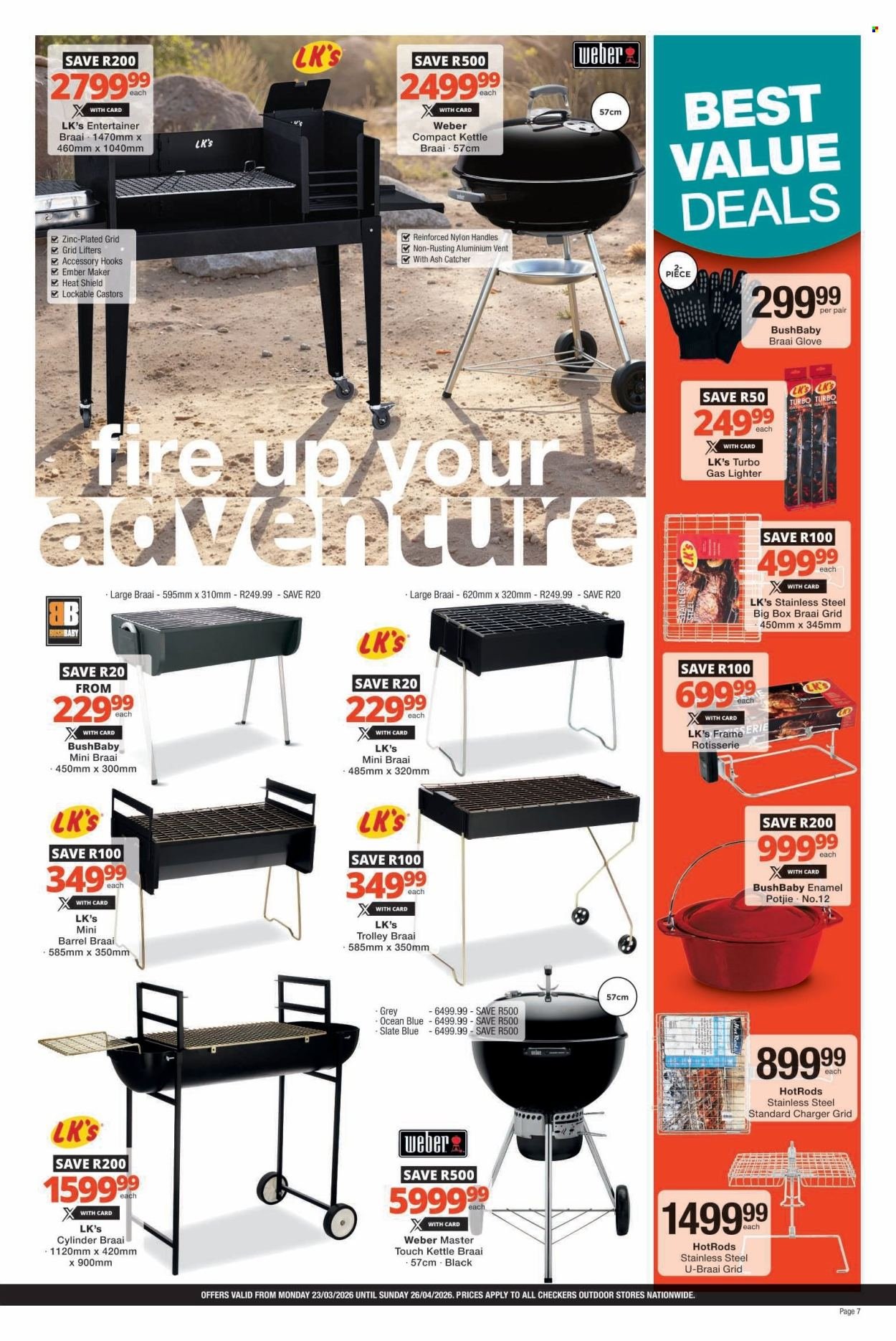 CHECKERS specials - Outdoor Easter Promotion (2026-03-23 - 2026-04-26) | 7