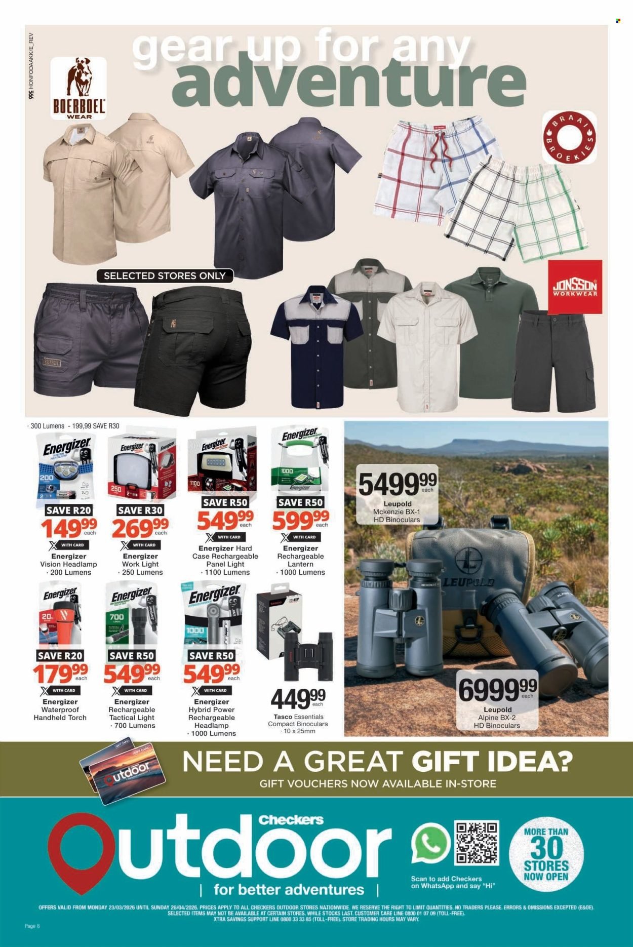 CHECKERS specials - Outdoor Easter Promotion (2026-03-23 - 2026-04-26) | 8