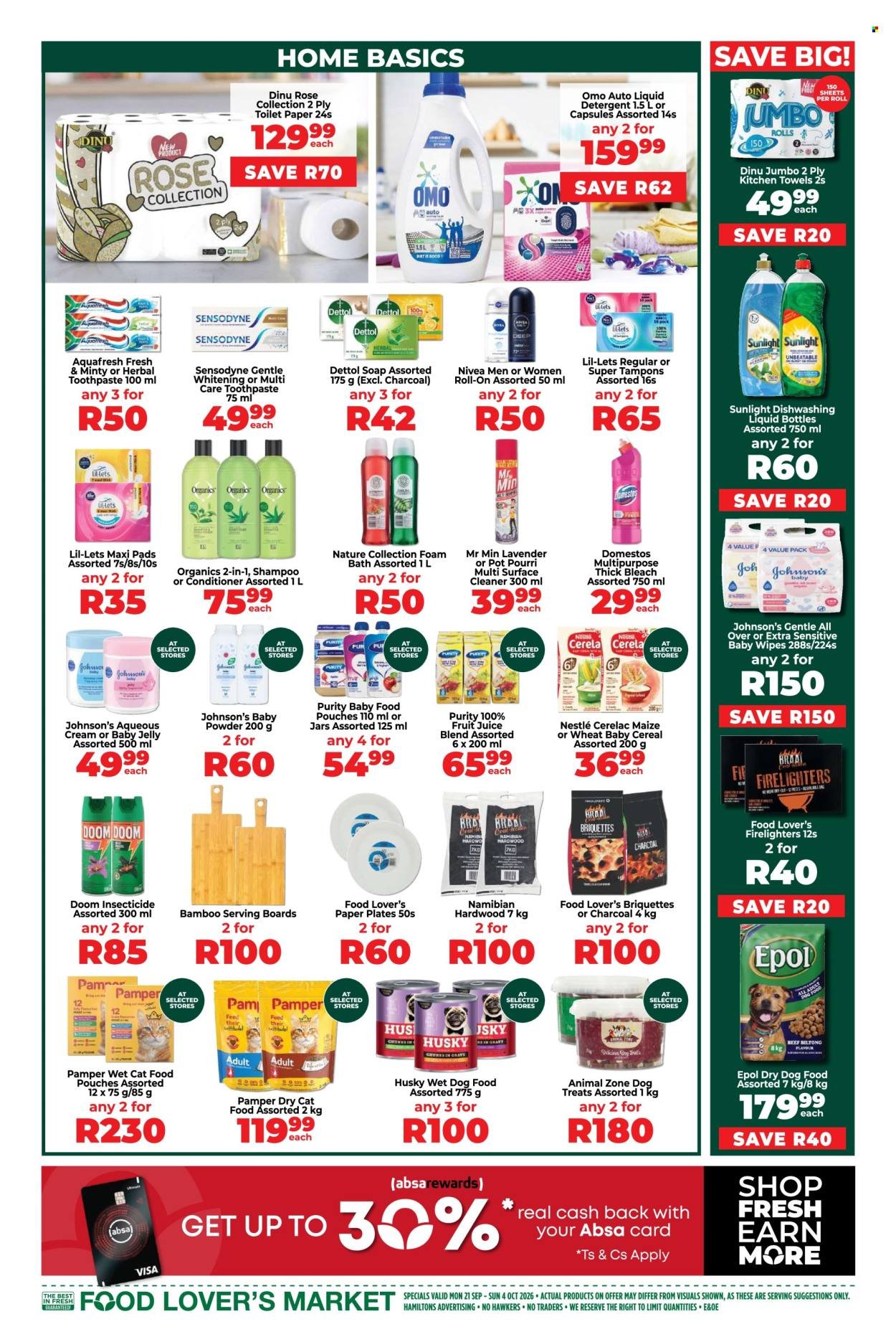 FOOD LOVER'S MARKET specials - From Monday 21 Sept 2026