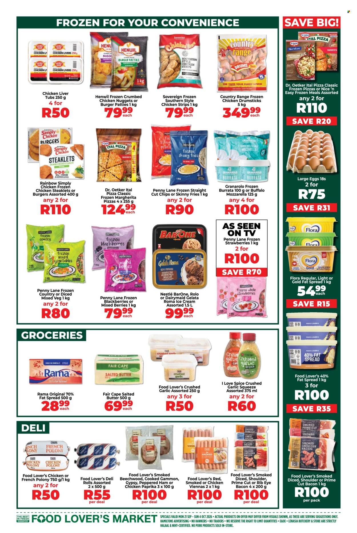 FOOD LOVER'S MARKET specials - From Monday 21 Sept 2026