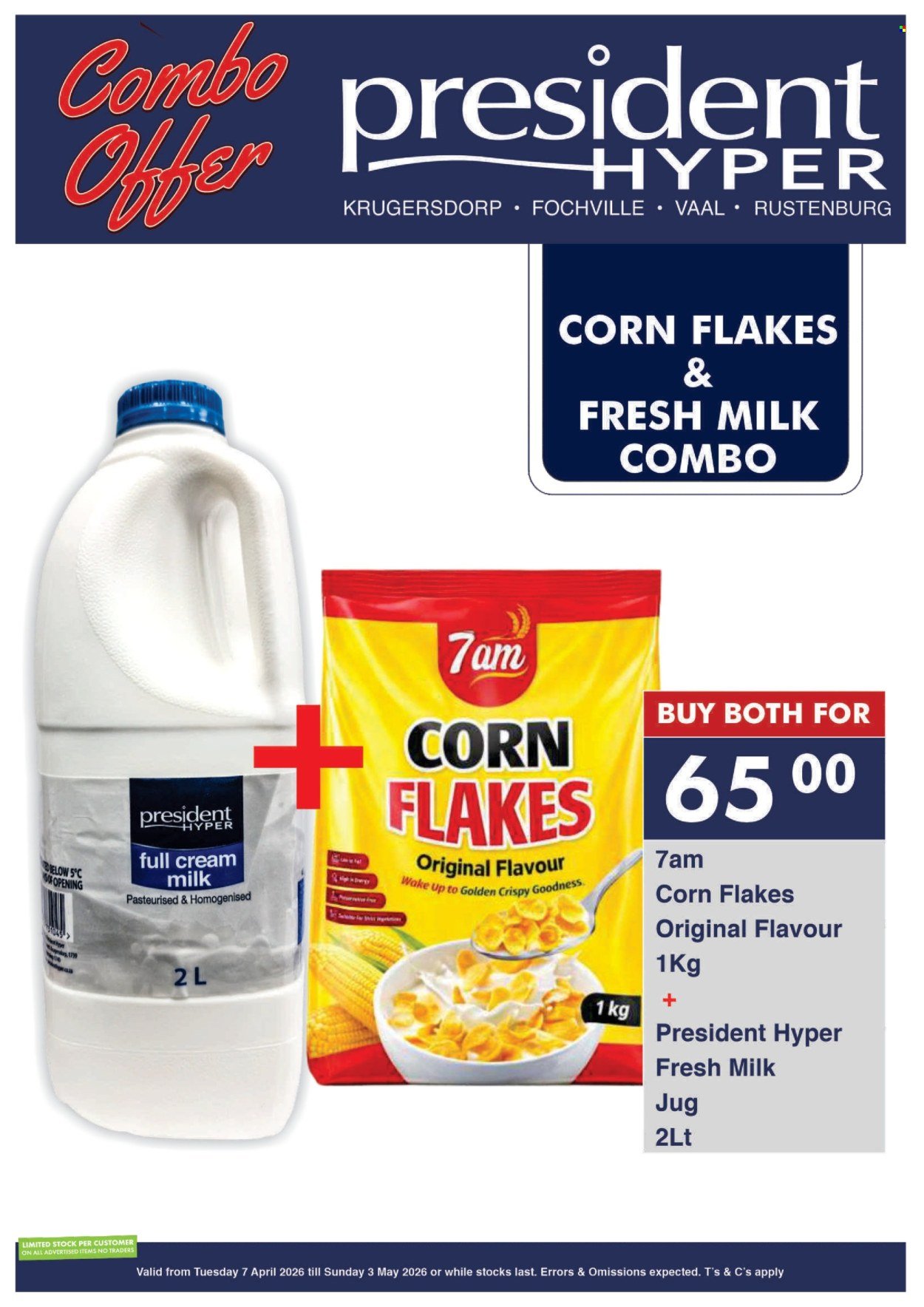 PRESIDENT HYPER specials - Monthly combos (2026-04-07 - 2026-05-03) | 3