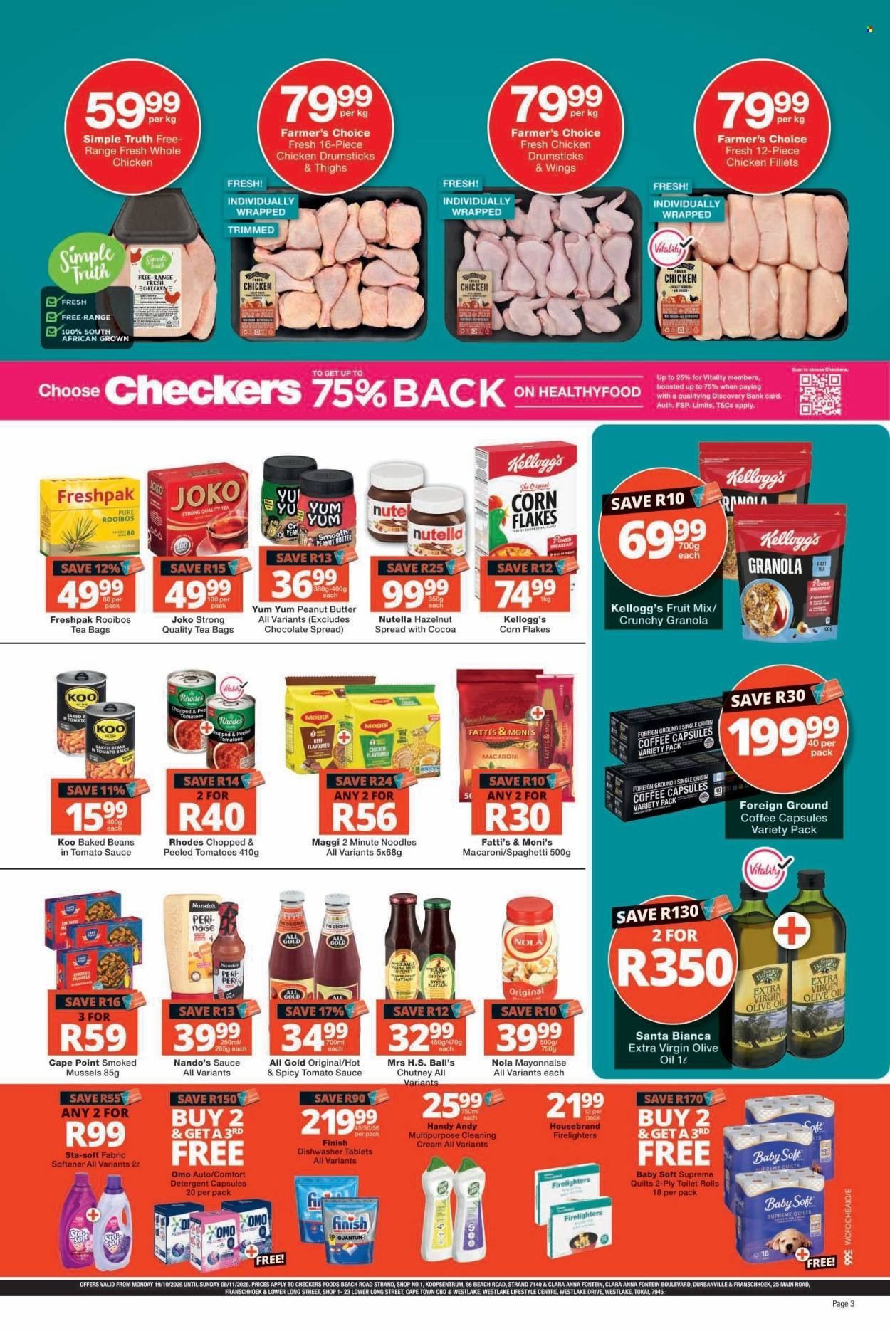 CHECKERS specials - October Month-End Promotion