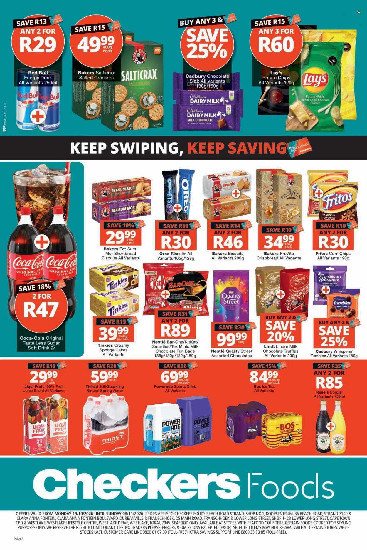 CHECKERS specials - October Month-End Promotion